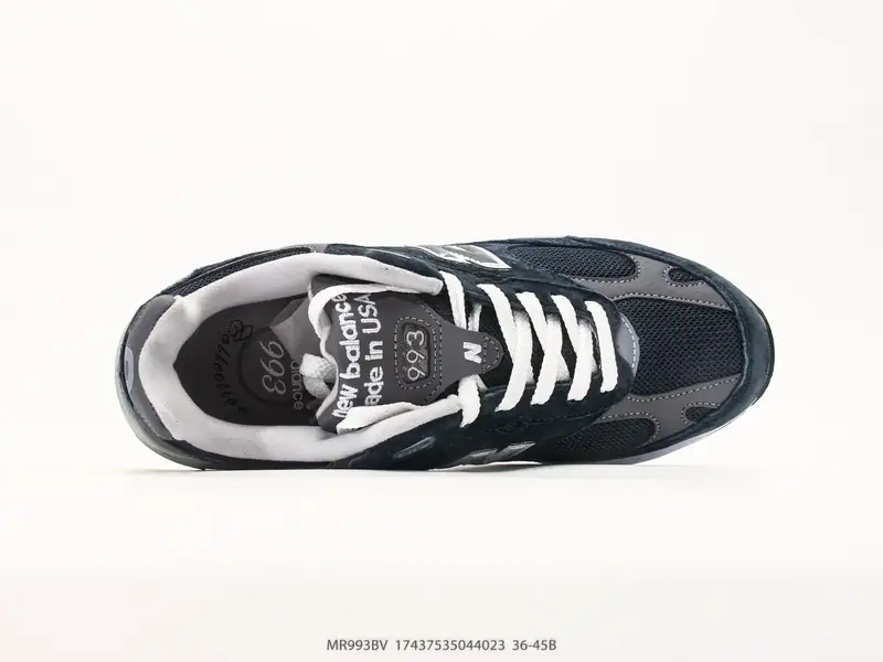 New Balance Chaussures de sport Rétro Respirant Amorti MR993NV #17437535044023